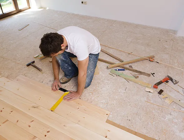 Pre-Finished Hardwood Floor Installation in Rossville GA