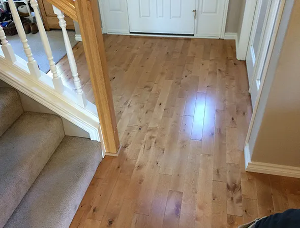 Pre-Finished Hardwood Floor Installation in Rossville GA